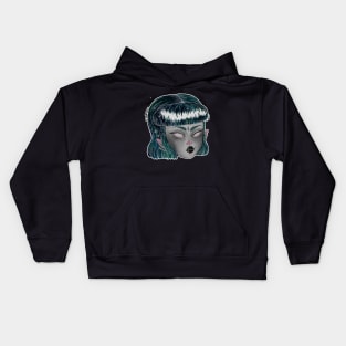 Galaxy Green Kids Hoodie